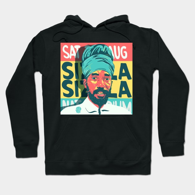 Sizzla Kolanji Hoodie by nicholashugginsdesign